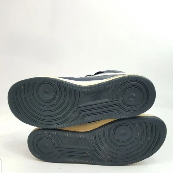 Nike Air Force 1 Mid "AF1" Blue Basketball Sneakers. Men's Size: 13 - Picture 8 of 9